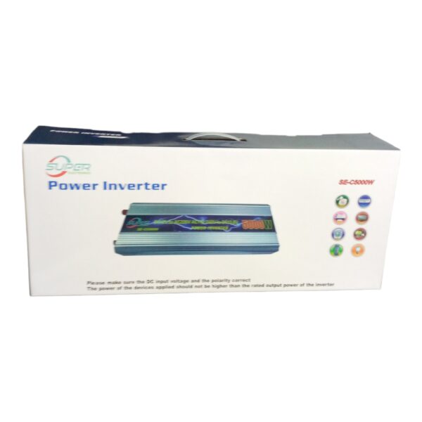 SE-C5000W Power Inverter 12V DC To 220V AC 5000W