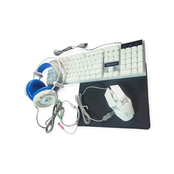 XF0025 RGB Wired Gaming Keyboard , Mouse Headphones Combo JG1988