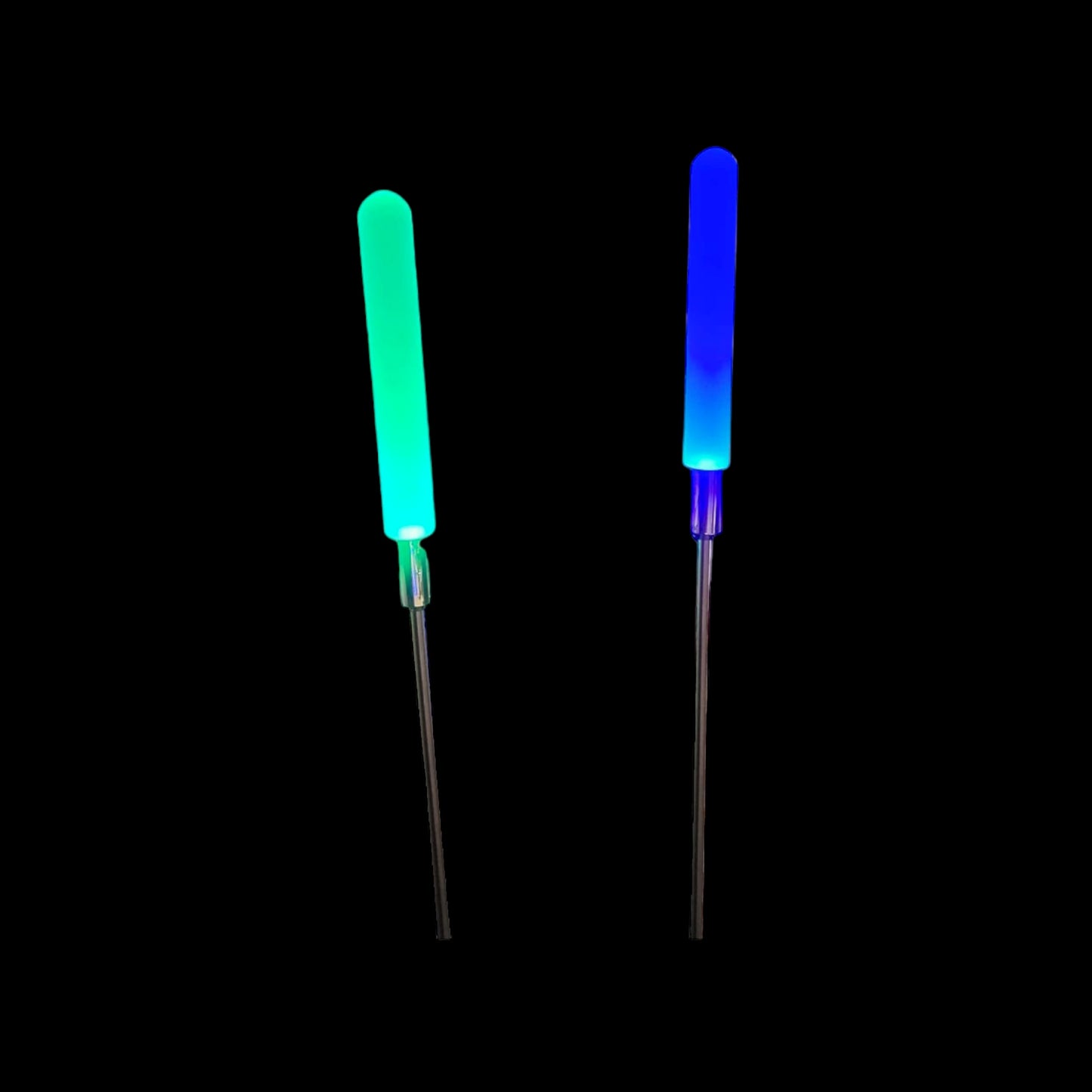 FA-LC54 7 Colour Changing RGB Solar Powered Frosted Rod Garden Light 2pcs