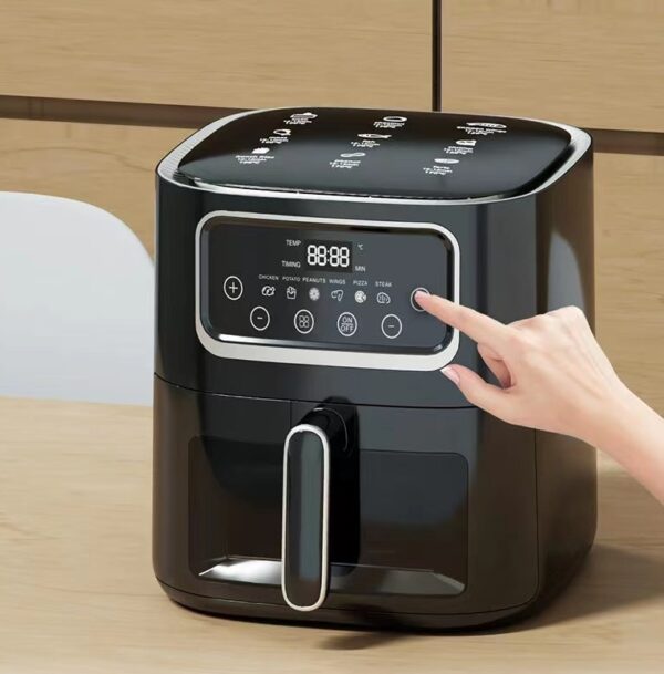 XF0912 10L Air Fryer 2400W 8 Smart Menu 360° Heating, Touch Display