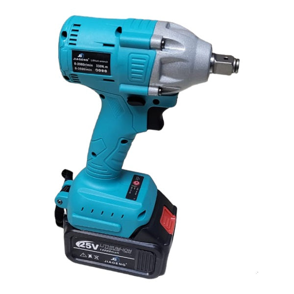 Jiageng JG20375124 3 Piece Tool Set Impact Wrench, Angle Grinder, Hammer Drill
