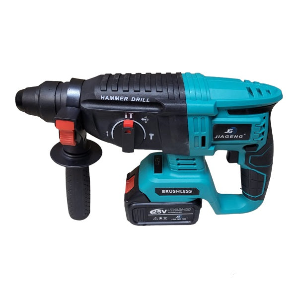 Jiageng JG20375124 3 Piece Tool Set Impact Wrench, Angle Grinder, Hammer Drill