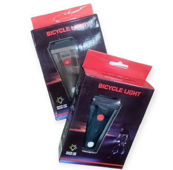 White + Warm LED Bicycle Light