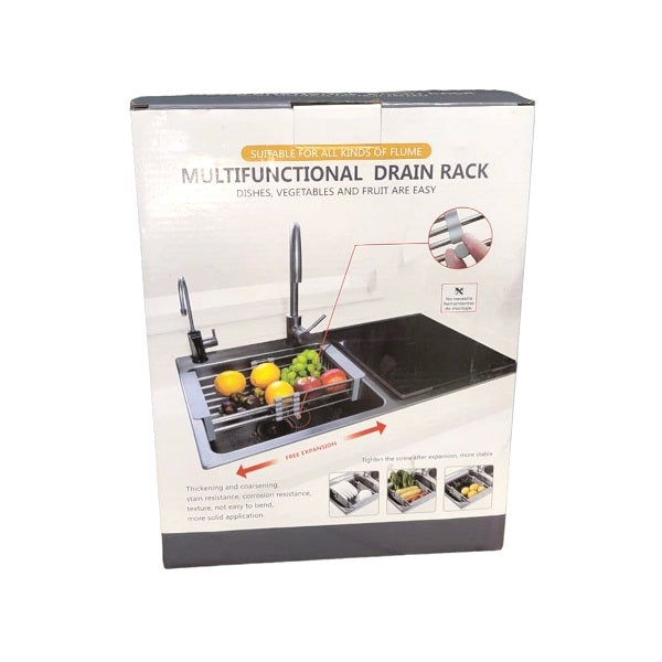 XF0873 Multi-Functional Drain Rack With Adjustable Arms Holder