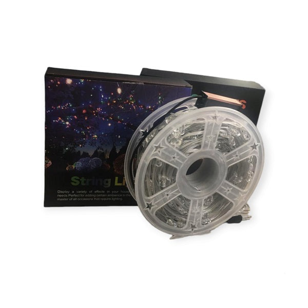 ZYF-167 50M Clear Hearts 2835LED String Lights 220V White