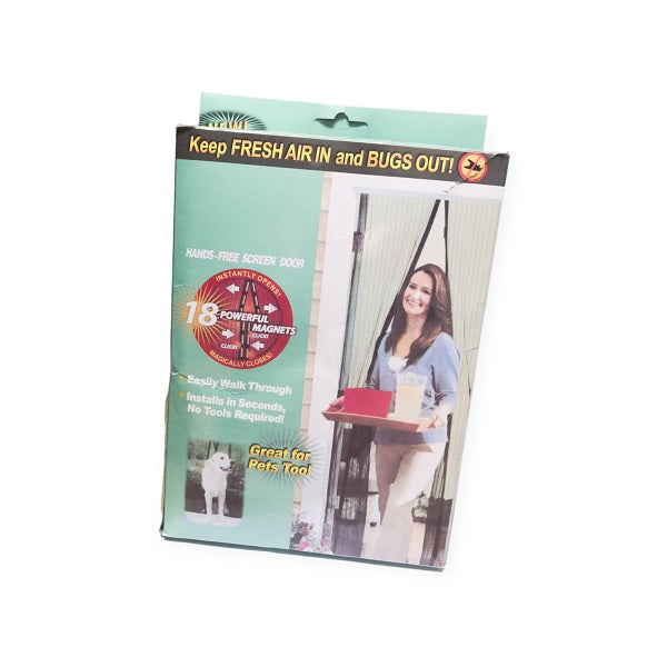 Magnetic Insect Curtain With Tape 100cm x 210