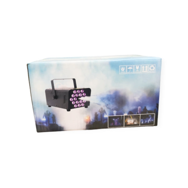LED 500 Smoke Fogger With 18 LED Stage, And Two Remote Control