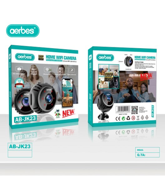 Aerbes AB-JK23 HD 1080P Mini Spy Wifi Camera