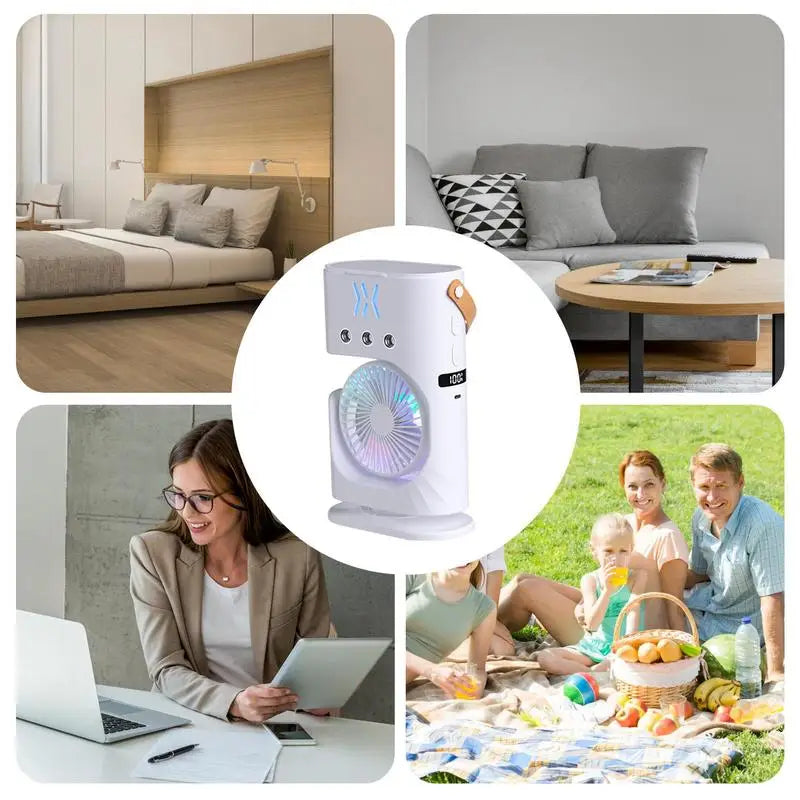 Portable Humidifier Fan Air Conditioners Water