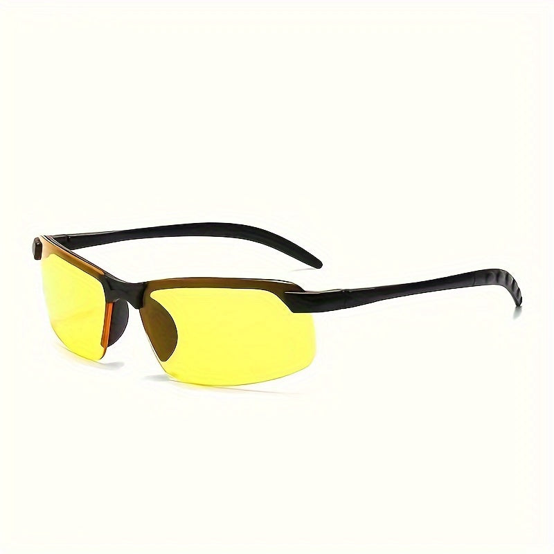 2 Pcs Polarized Driving Fashion Glasses Fashion Photography Props Men's Decorative Glasses