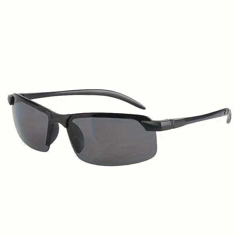 2 Pcs Polarized Driving Fashion Glasses Fashion Photography Props Men's Decorative Glasses
