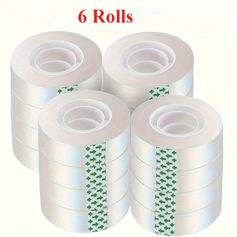 6 rolls of Scotch tape,
