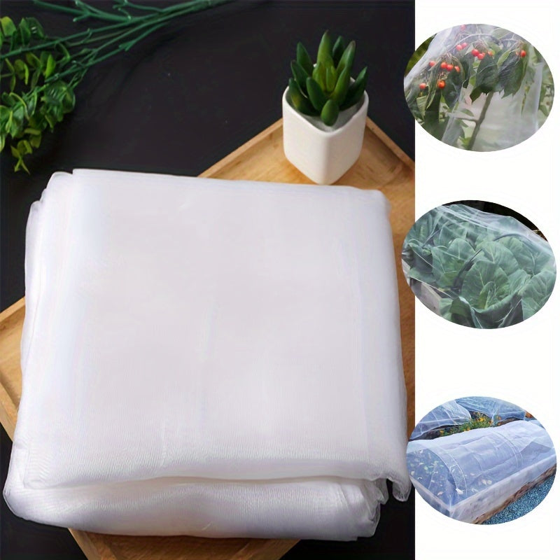Garden Net Pest Control Net - PE Material, Ultra Fine Bird Barrier, Anti-Mosquito, Suitable for Vegetables, Fruits, Flowers - Durable, Easy-to-Use Cover for Outdoor Gardens and Raised Beds (1 Pack)
