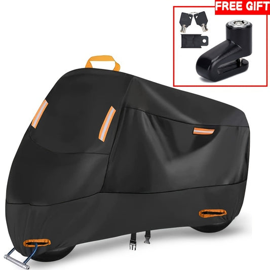 Premium Waterproof and UV Resistant Motorcycle Cover - Durable outdoor protection for motorcycles and bicycles, dustproof and easy to care for