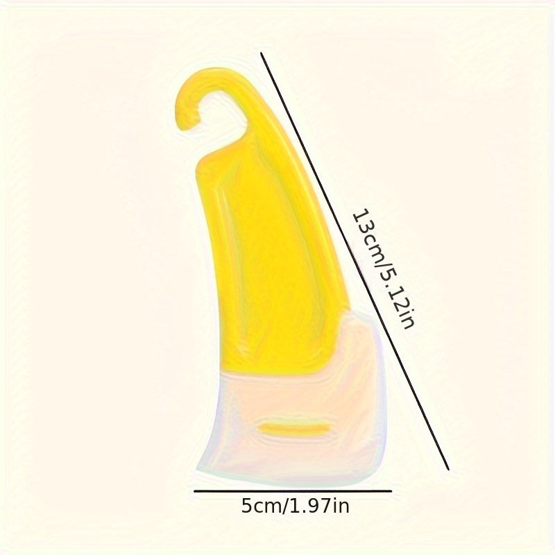 1pcKitchen Silicone Scraper - Durable high temperature resistant scraper for oil-free cleaning, suitable for non-stick pans, boat/household utensil for scraping pots and dishes.
