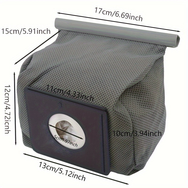 1 Piece Vacuum Cleaner Dust Bag, Vacuum Cleaner Replacement Dust Bag, Gray Vacuum Cleaner Dust Bag Replacement