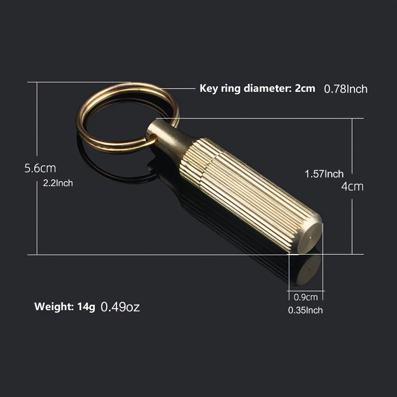 Compact Keychain Pocket Knife - Everyday Carry Mini Blade, Durable Material