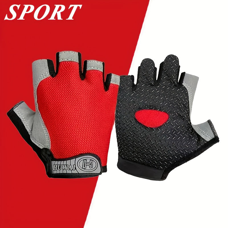 Breathable Non-slip Fitness Gloves - Suitable for Cycling and Outdoor Sports,