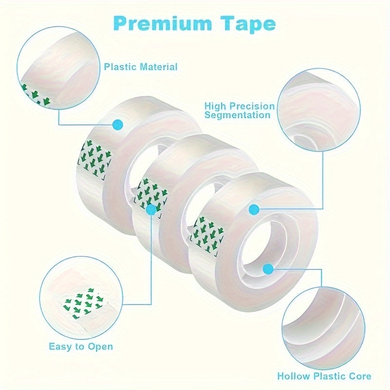 6 rolls of Scotch tape,