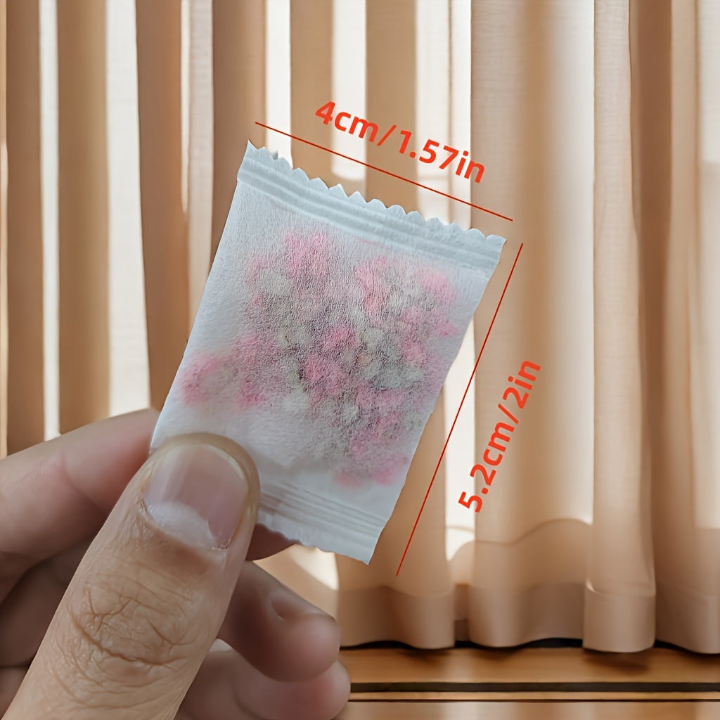 48-Pack Floral Closet Fresheners - Moisture-Proof, Mildew-Proof, Deodorizing Home Fragrance Bags