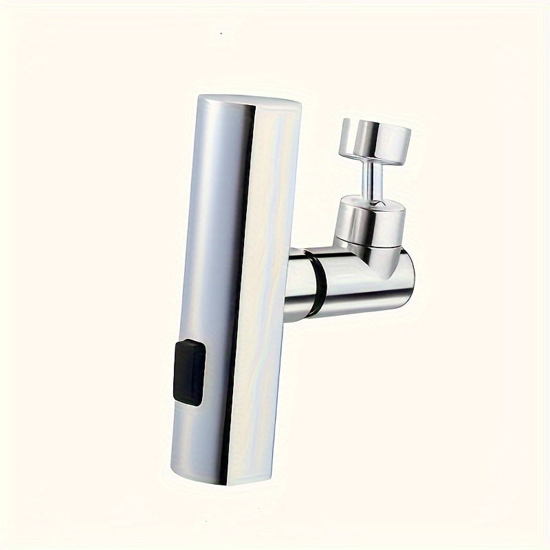 Swivel Kitchen Faucet Set with Touch Control, Waterfall Function and Sink Extension - ABS Material, Anti-Splash Filter, 3 Spray Modes (For Vegetables, Fruits and Dishwashing)