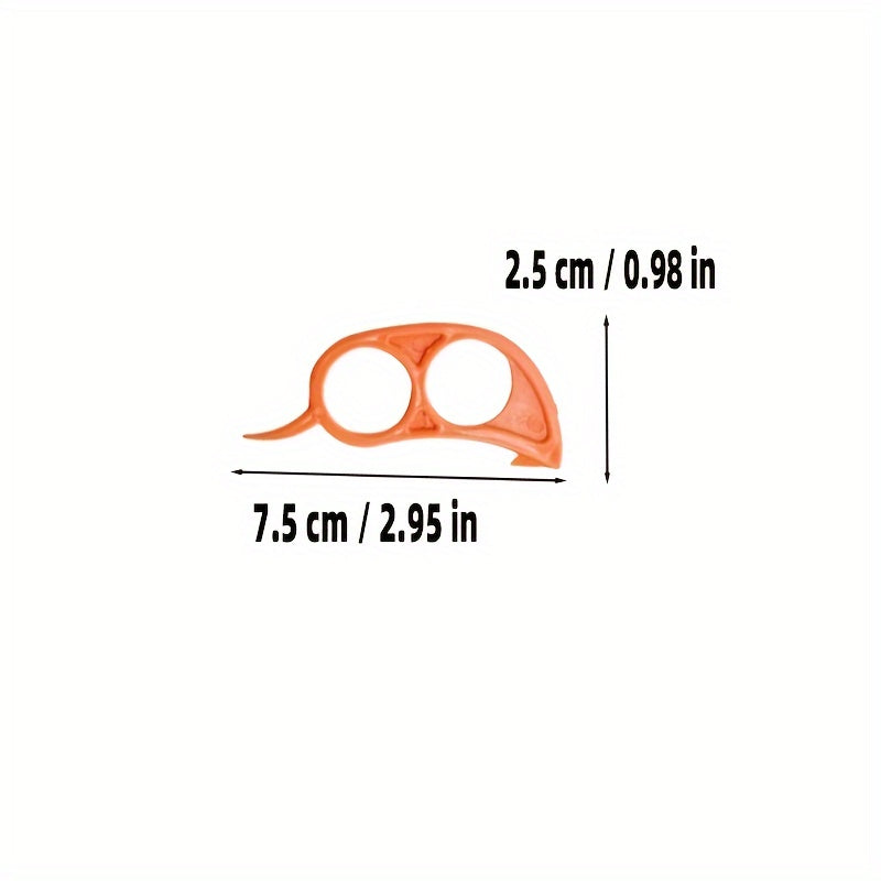 Easy Grip Orange Peeler Set - 1 pc, Multipurpose Plastic Citrus Slicer and Slicer, Home and Kitchen Gadgets