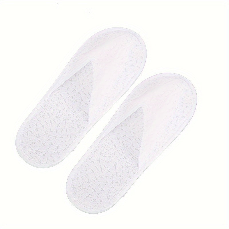 Hypoallergenic Cotton Disposable Guest Slippers - Suitable for Home, Hotel, Spa and Beauty Salon, Foot Spa