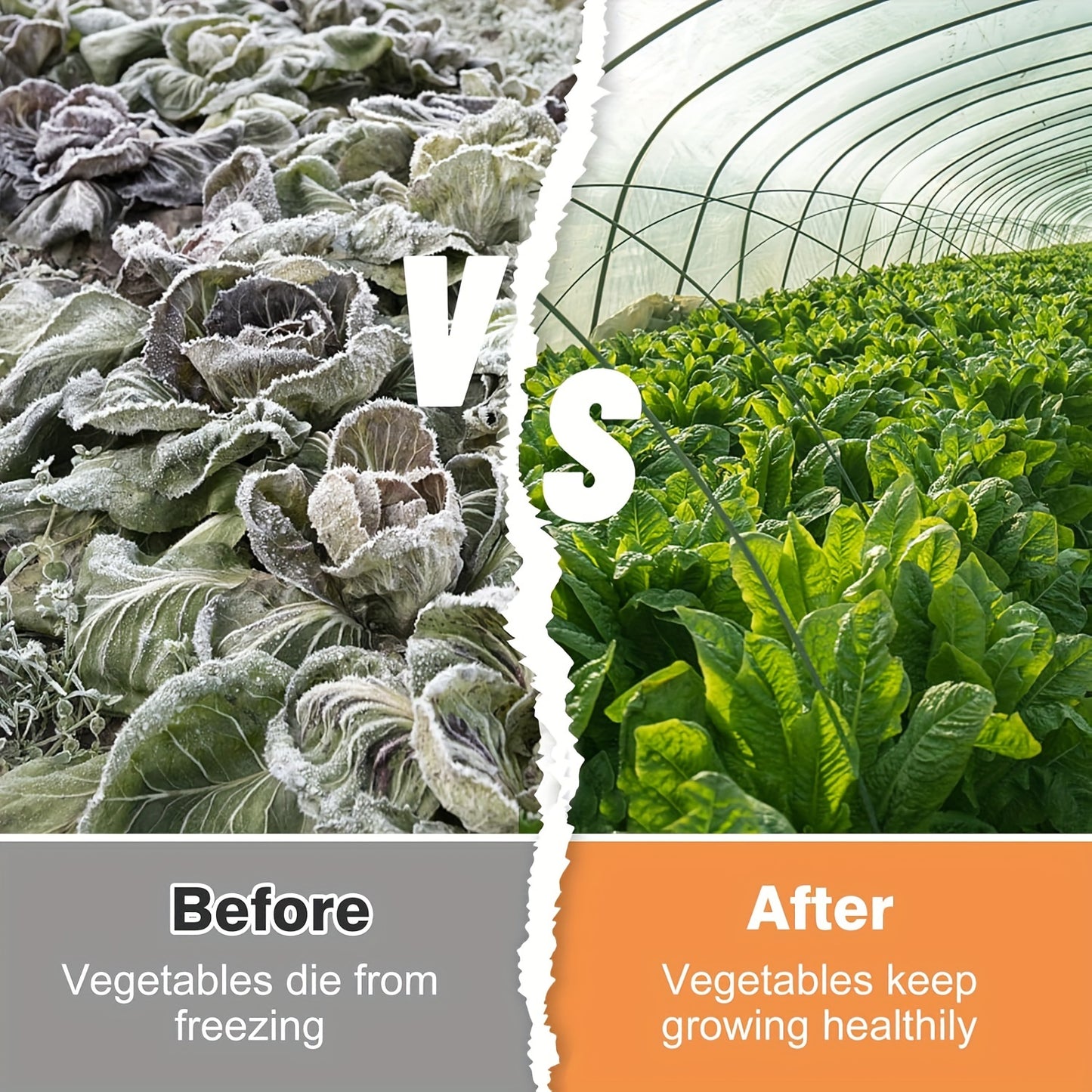 1 Piece Clear Plastic Film, PE Material, Transparent Garden Cover for Plants, Outdoor Vegetable Crops, Furniture and Floor Protection, Garden Film for Greenhouse, Lawn and Gardening Supplies
