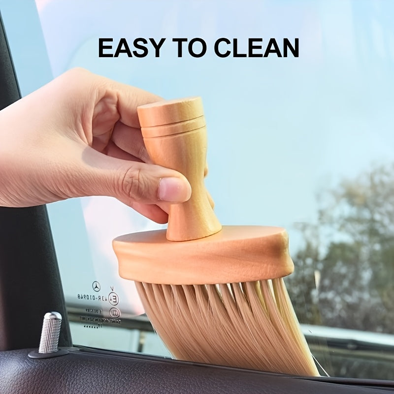 1pc Embedded Cleaning Tool Window Seam Brush Car Air Conditioning Vent Interior Cleaning Detail Brush Household Kitchen Bathroom Cleaning Brush Decontaminant Hotel Dust Removal Soft Hair Cleaning Tool