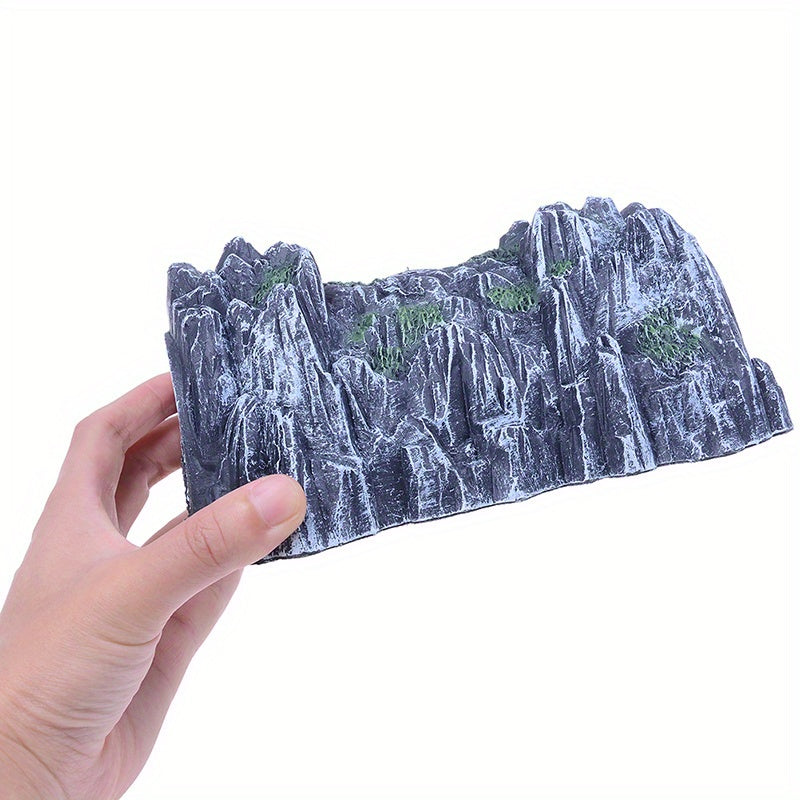Simulation cave scene model plastic track train tunnel accessories sand table scene cave Christmas Halloween gift