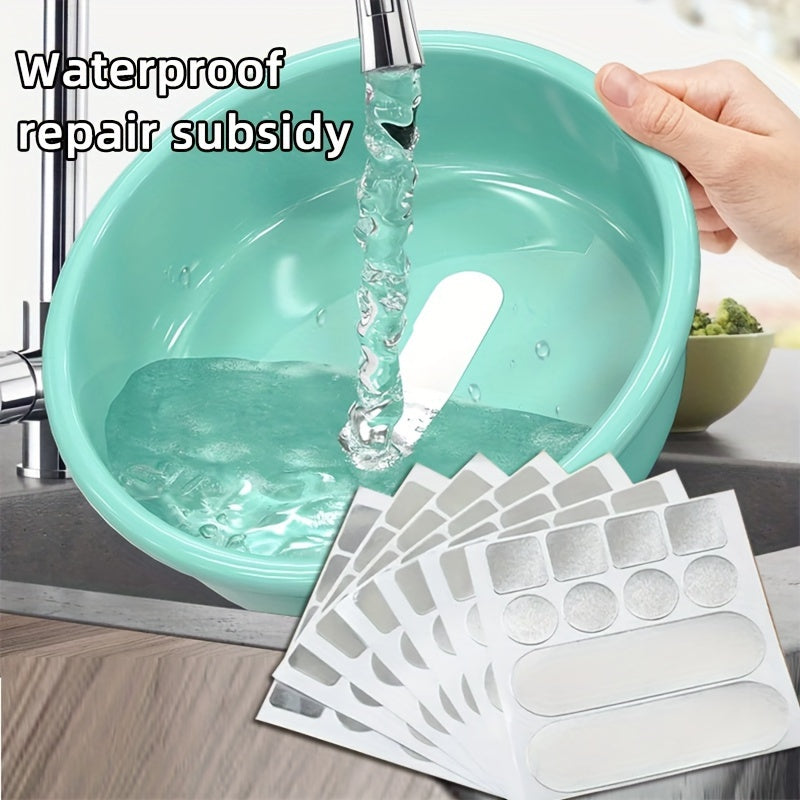 50 pieces of stainless steel pot and bucket repair stickers