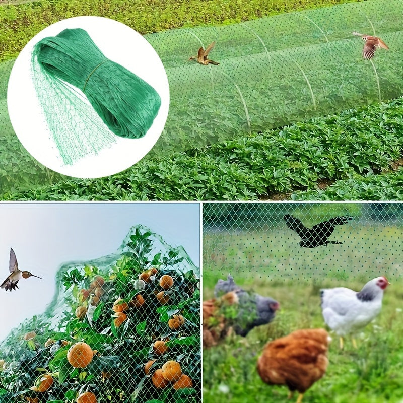 1 Pack, Garden Bird Netting to Protect Vegetable Plants and Fruit Trees, Plastic Pergola Netting for Birds, Deer, Squirrels and Other Animals