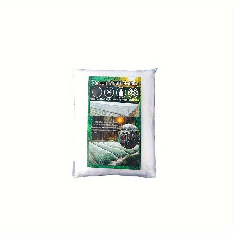 Garden Net Pest Control Net - PE Material, Ultra Fine Bird Barrier, Anti-Mosquito, Suitable for Vegetables, Fruits, Flowers - Durable, Easy-to-Use Cover for Outdoor Gardens and Raised Beds (1 Pack)