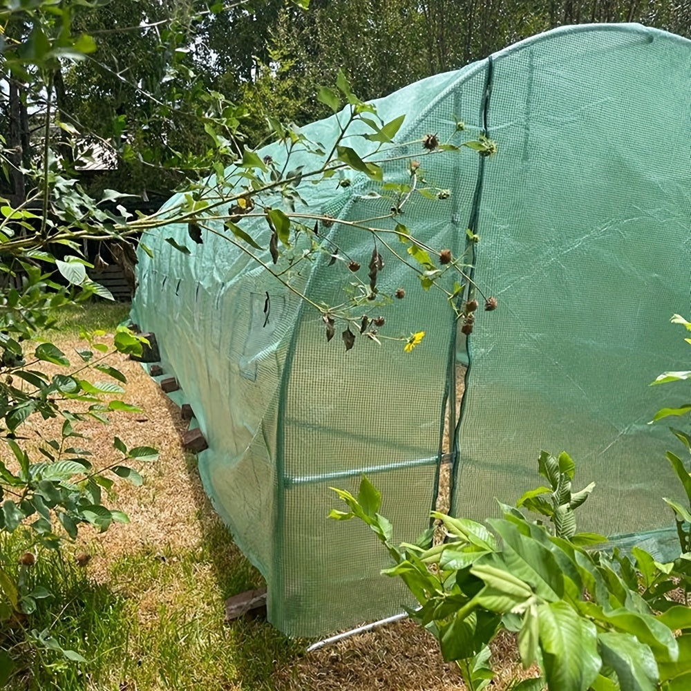 Heavy Duty Green Transparent Tarp -, UV and Waterproof Plastic Cover,