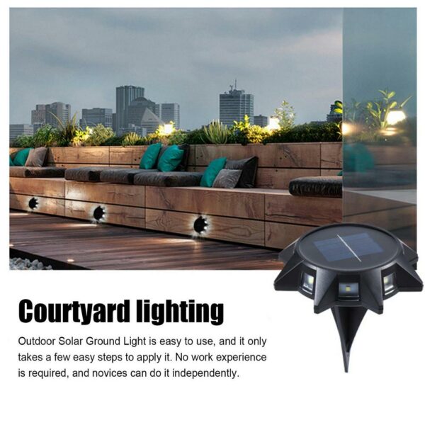 FA-YD-43-1 Solar Powered Lawn Light White