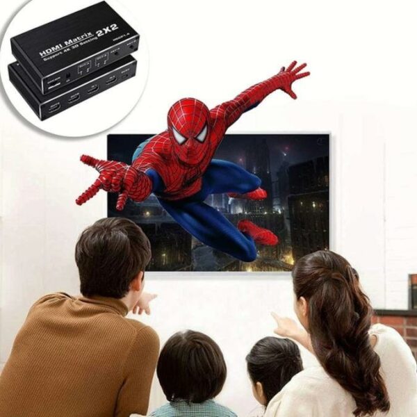 XF0004 4K HDMI Matrix 2×2 Switch