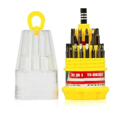 31 in 1 Precision Magnetic Screwdriver Set, Multi-function Hand Screw Tool