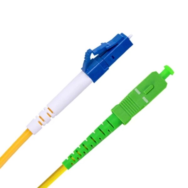 XF0165-3 SC/APC – LC/UPC Simplex Single Mode Fiber Optic Patch Cord 2.0mm 10M