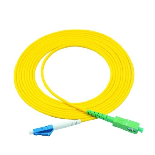 XF0165-2 SC/APC – LC/UPC Simplex Single Mode Fiber Optic Patch Cord 2.0mm 8M