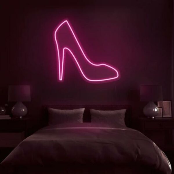 FA-A41 LED High Heel Neon Sign Lamp USB And Battery Operated