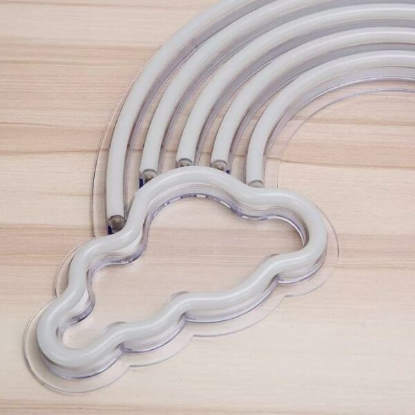 C-10 LED Rainbow Cloud Neon Sign