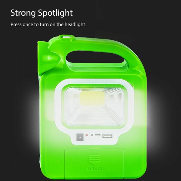 Aerbes AB-TY36 Solar Powered Emergency COB + LED Light