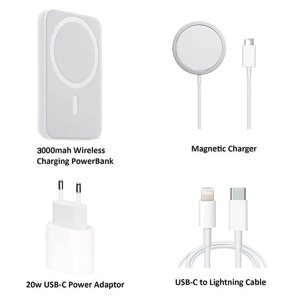 SE-TQ33 Smart Watch And Bluetooth Earphones Set With 3000mAh Magnetic Wireless Charger MVP-135