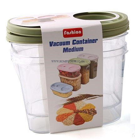 Airtight 2 Piece Jar Container for Kitchen