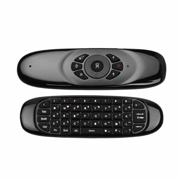XF0753 RGB Backlight Wireless 2.4Ghz Air Mouse Remote Control With Qwerty Keyboard