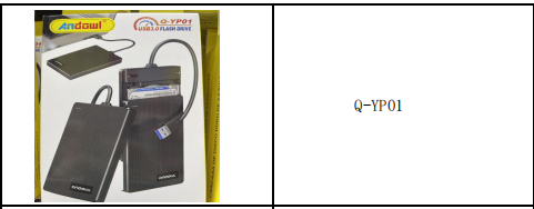 Q-YP01 USB 3.0 Enclosure SuperSpeed Enclosure for Laptops, Desktops, etc.