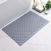 1pc Quick Drying Anti Slip Bath Mat | Silicone Shower Mat with Circular Hole Design Massage Ring Suitable for Shower Rooms Hotels Toilets Bathtubs