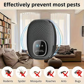 Portable USB Powered Smart Frequency Pest Repeller with Sonic Technology Intelligent Insect Repellent for Home Pets and Outdoor Use Mosquito Repellent Device Camping Pest Control