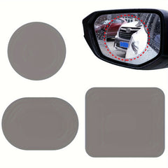 Car Rearview Mirror Windshield Sunshade Film Universal Fit for Various Mirror Shapes Protects from Rain And Sun