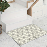 1Pc Geometric Pattern Durable Front Door Mat Welcome Mat